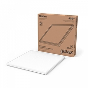 Светильник для потолка Армстронг Gauss 842161340 цвет плафона/подвески Опал, цвет арматуры Белый-3