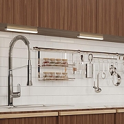 Модульный светильник Gauss Add K 9021533235 цвет плафона/подвески Белый, цвет арматуры Серебро-2