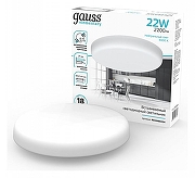 Встраиваемый светильник Gauss Elementary Adjustable Frameless 9034460224 цвет плафона/подвески Белый, цвет арматуры Белый-2