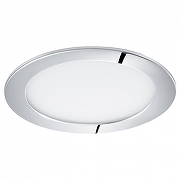 Встраиваемый светильник Eglo Fueva 1 96055 цвет плафона/подвески Белый, цвет арматуры Хром