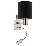 Бра с подсветкой Eglo Paster1 96483 цвет плафона/подвески Медь, Черный, цвет арматуры Никель