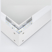 Накладной светильник Elektrostandard Grand a041474 цвет плафона/подвески Белый, Серебро, цвет арматуры Серебро-1