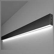 Накладной светильник Elektrostandard Grand a042935 цвет плафона/подвески Белый, Черный, цвет арматуры Черный