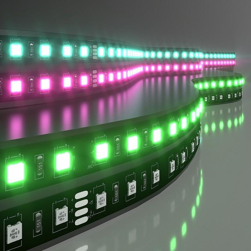 Светодиодная лента Elektrostandard 24V 60Led 14,4W IP20 Black a053681 