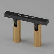 Светильник на штанге Elektrostandard Slim Magnetic a062852 цвет плафона/подвески Желтый, цвет арматуры Черный-2