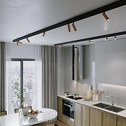 Светильник на штанге Elektrostandard Slim Magnetic a062852 цвет плафона/подвески Желтый, цвет арматуры Черный-3