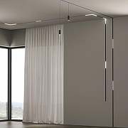 Подвесной светильник Elektrostandard Slim Magnetic a063426 цвет плафона/подвески Черный, цвет арматуры Черный-2