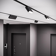 Накладной светильник Elektrostandard Slim Magnetic a063543 цвет плафона/подвески Черный, цвет арматуры Черный-3