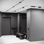 Накладной светильник Elektrostandard Slim Magnetic a063544 цвет плафона/подвески Черный, цвет арматуры Черный-2