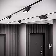 Накладной светильник Elektrostandard Slim Magnetic a063558 цвет плафона/подвески Черный, цвет арматуры Черный-3