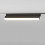 Накладной светильник Elektrostandard Slim Magnetic a063560 цвет плафона/подвески Черный, цвет арматуры Черный