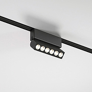 Накладной светильник Elektrostandard Flat Magnetic a063696 цвет плафона/подвески Черный, цвет арматуры Черный