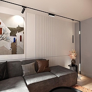 Светильник на штанге Elektrostandard Flat Magnetic a063713 цвет плафона/подвески Черный, цвет арматуры Черный-3