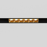 Встраиваемый светильник Elektrostandard Slim Magnetic a064528 цвет арматуры Золото, Черный-1