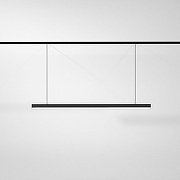 Подвесной светильник Elektrostandard Slim Magnetic a064802 цвет плафона/подвески Черный, цвет арматуры Черный-1