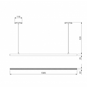 Подвесной светильник Elektrostandard Slim Magnetic a064806 цвет плафона/подвески Черный, цвет арматуры Черный-4