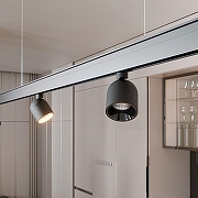 Светильник на штанге Elektrostandard Slim Magnetic a065258 цвет плафона/подвески Черный, цвет арматуры Черный-2