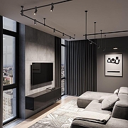 Накладной светильник Elektrostandard Esthetic Magnetic a065416 цвет плафона/подвески Черный, цвет арматуры Черный-4