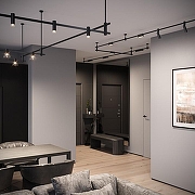 Накладной светильник Elektrostandard Esthetic Magnetic a065424 цвет плафона/подвески Белый, Черный, цвет арматуры Черный-4