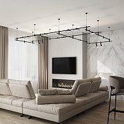 Накладной светильник Elektrostandard Esthetic Magnetic a065426 цвет плафона/подвески Белый, Черный, цвет арматуры Черный-4