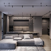 Трек подвесной Elektrostandard Esthetic Magnetic a065428 цвет арматуры Черный-4