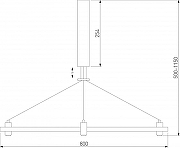 Трек подвесной Elektrostandard Esthetic Magnetic a065428 цвет арматуры Черный-5
