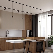 Подвесной светильник Elektrostandard Slim Magnetic a065480 цвет плафона/подвески Черный, цвет арматуры Черный-4