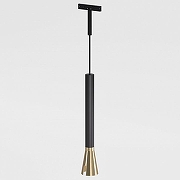 Подвесной светильник Elektrostandard Mini Magnetic a065652 цвет плафона/подвески Латунь, цвет арматуры Черный