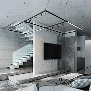 Модульный светильник Elektrostandard Module System a066179 цвет плафона/подвески Черный, цвет арматуры Черный-5