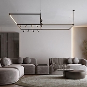 Модульный светильник Elektrostandard Module System a066180 цвет плафона/подвески Черный, цвет арматуры Черный-6