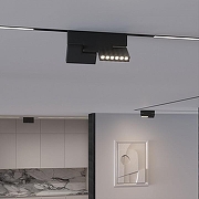 Накладной светильник Elektrostandard Slim Magnetic a066540 цвет плафона/подвески Черный, цвет арматуры Черный-4