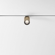 Светильник на штанге Elektrostandard Mini Magnetic a067274 цвет плафона/подвески Латунь, цвет арматуры Черный-1