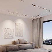 Светильник на штанге Elektrostandard Mini Magnetic a067274 цвет плафона/подвески Латунь, цвет арматуры Черный-4