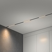 Встраиваемый светильник Elektrostandard Slim Magnetic a067372 цвет плафона/подвески Черный, цвет арматуры Черный-1