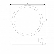 Накладной светильник Elektrostandard Slim Magnetic a068912 цвет плафона/подвески Белый, Черный, цвет арматуры Черный-3