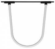 Подвесной светильник Artelamp Rap1d A1167PL-1BK цвет плафона/подвески Белый, цвет арматуры Черный