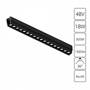 Накладной светильник Artelamp Rap1d A1169PL-1BK цвет плафона/подвески Черный, цвет арматуры Черный-1