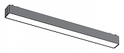 Встраиваемый светильник Aployt Magnetic track 48 APL.0101.01.15 цвет плафона/подвески Белый, цвет арматуры Черный