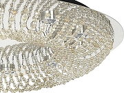 Накладной светильник Arti Lampadari Brancati Brancati L 1.4.60.501 N цвет плафона/подвески Прозрачный, цвет арматуры Никель-2