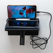 Бра с полкой Citilux Декарт CL704371 цвет плафона/подвески Черный, цвет арматуры Черный-8