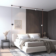 Накладной светильник Denkirs BELTY SPOT DK5543-BK цвет плафона/подвески Черный, цвет арматуры Черный-8