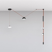 Накладной светильник Denkirs BELTY FLOW DK5560-BK цвет плафона/подвески Черный, цвет арматуры Черный-4