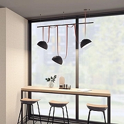 Накладной светильник Denkirs Belty Flow DK5563-BK цвет плафона/подвески Черный, цвет арматуры Черный-4