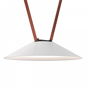 Накладной светильник Denkirs BELTY FLOW DK5564-WH+BK цвет плафона/подвески Белый, цвет арматуры Черный