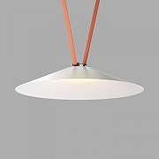 Накладной светильник Denkirs Belty Flow DK5569-WH+BK цвет плафона/подвески Белый, цвет арматуры Черный-1