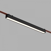 Накладной светильник Denkirs BELTY LINEAR DK5576-BK цвет плафона/подвески Черный, цвет арматуры Черный-1