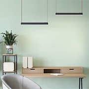 Накладной светильник Denkirs BELTY LINEAR DK5576-BK цвет плафона/подвески Черный, цвет арматуры Черный-5