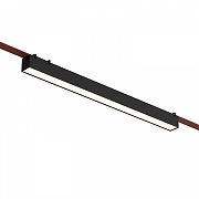 Накладной светильник Denkirs BELTY LINEAR DK5577-BK цвет плафона/подвески Черный, цвет арматуры Черный