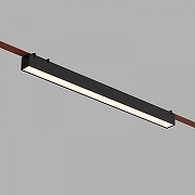 Накладной светильник Denkirs BELTY LINEAR DK5577-BK цвет плафона/подвески Черный, цвет арматуры Черный-1