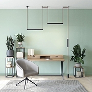 Накладной светильник Denkirs BELTY LINEAR DK5577-BK цвет плафона/подвески Черный, цвет арматуры Черный-3